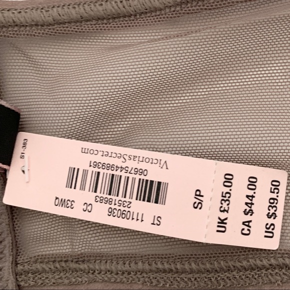 2/$32 Small VS Very Sexy Fishnet Halter Cutout Bra - Picture 7 of 11